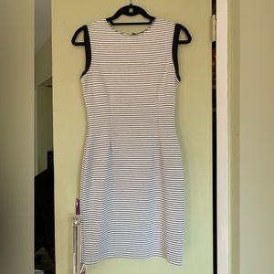 Bar III striped dress size medium